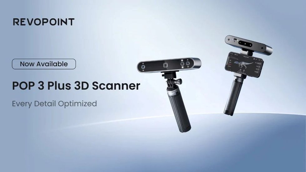 Revopoint launch its POP 3 Plus 3D scanner - Manufacturing Quality